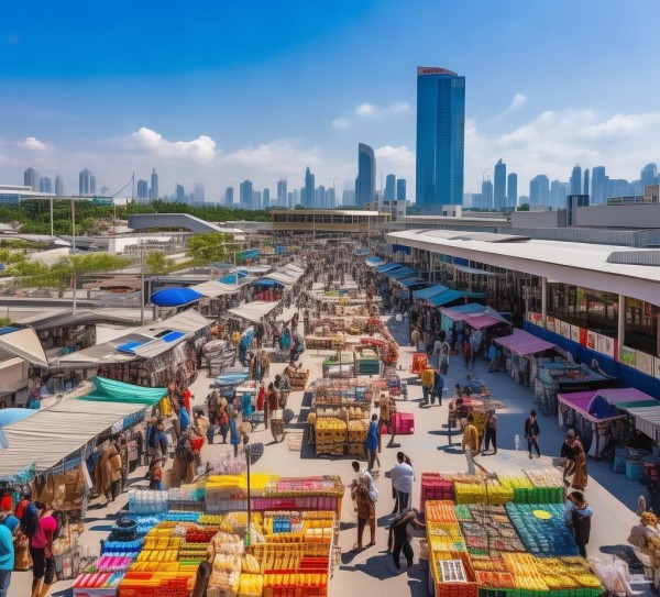 侯马市商贸市场，助力经济高质量发展