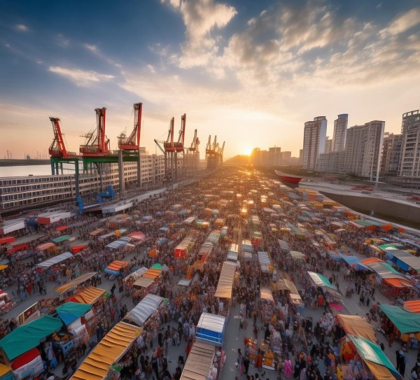 夏邑商贸港，见证夏邑发展的一道纽带