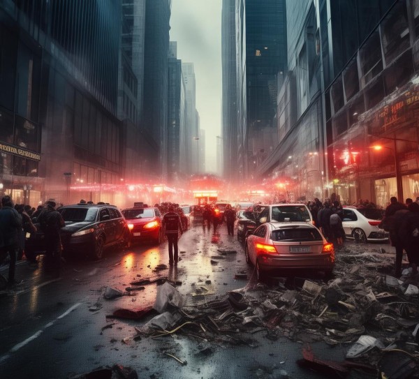 商贸城车祸引发危机四伏，警钟长鸣