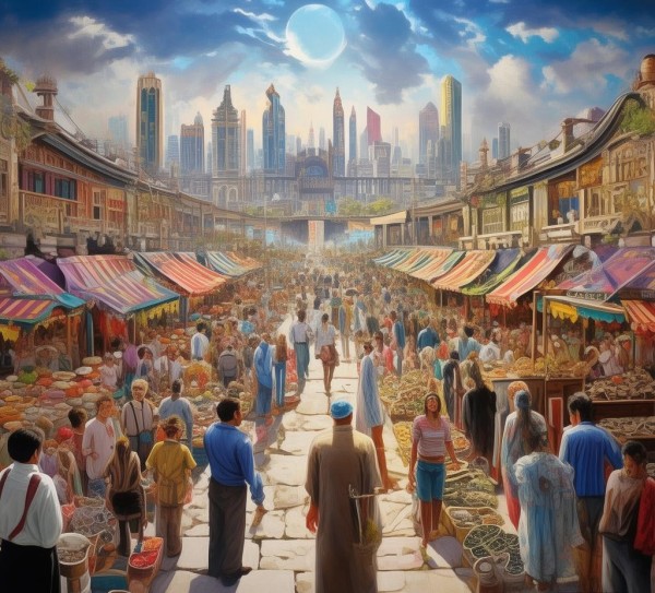 商贸模式，连接世界的纽带