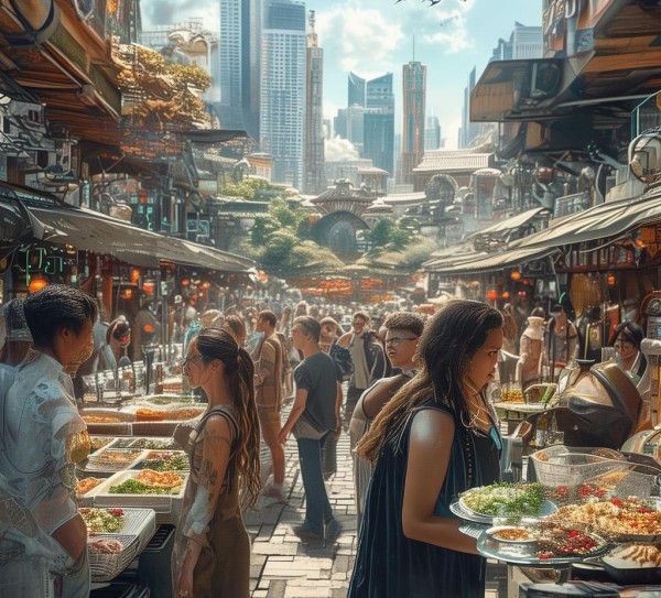 智慧商贸与美食，一场融合未来的人类文明之旅