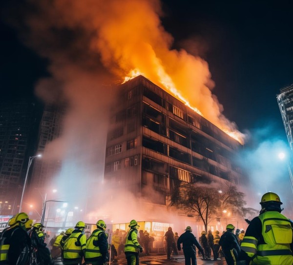 latest comprehensive fire incident at贵阳商贸， rescue operations in progress