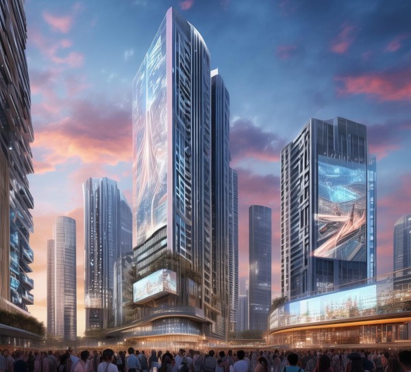 河东新区栾城商贸项目规划公示， ready for public review