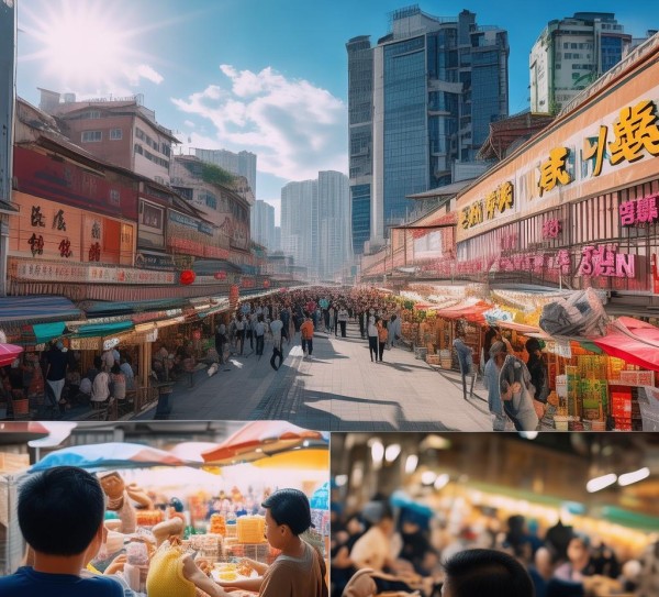 清川商贸城，城市经济活力与民生改善