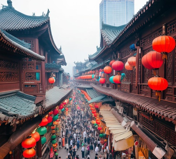 长安商贸城，文化与商业的交融之旅