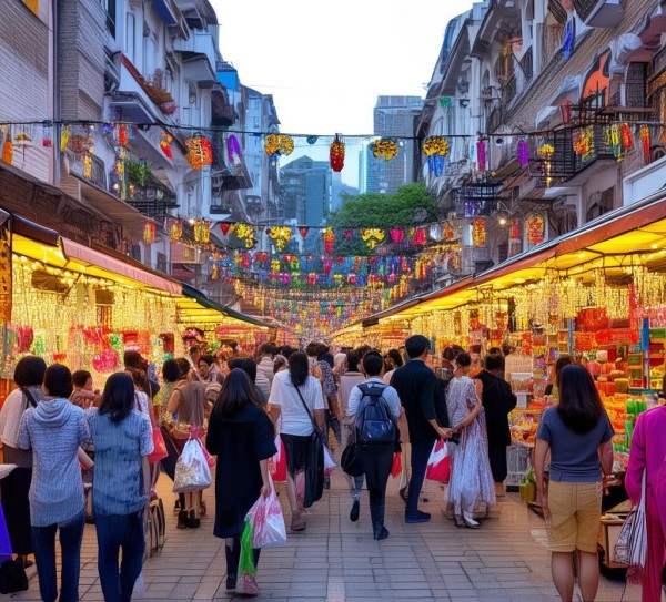 annual event in南阳’s亚特兰大广场, 223年广场•购物狂欢