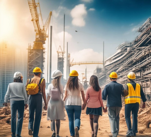 携手共进，项目顺利开展—弘力商贸迁建项目