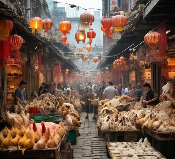 新平新闻商贸城，鸡市场的文化与商业奇遇，探索当地文化与商业的融合