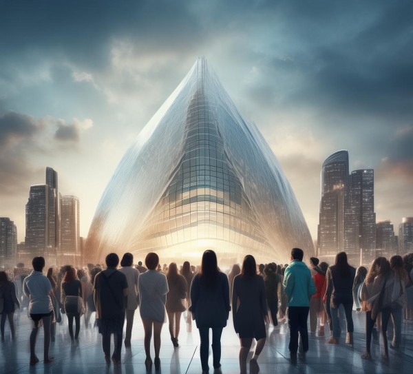 凝望未来，灵武商贸广场改造项目，凝望未来的新机遇