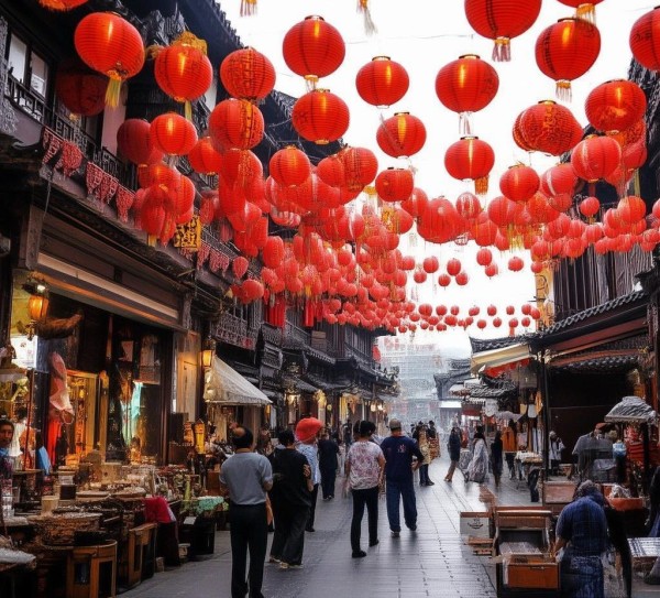 商贸街，商业活力与文化传承的交融