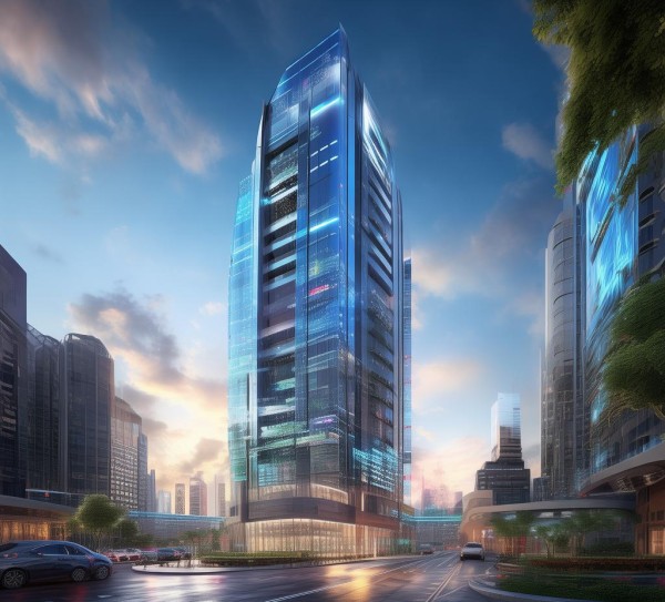 非凡的未来商业中心，彰显财富与智慧
