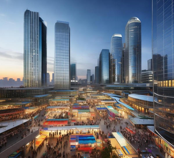 国际商贸城，城市转型的引擎