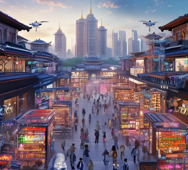 常德武陵镇商贸城数字经济时代商业活力 elsewhere