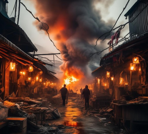 商贸市场的火情警示,一场无声的危机 商贸市场的火情警示,一场无声的危机