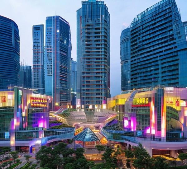 迎龙商贸城装修，标志性的最新 developments