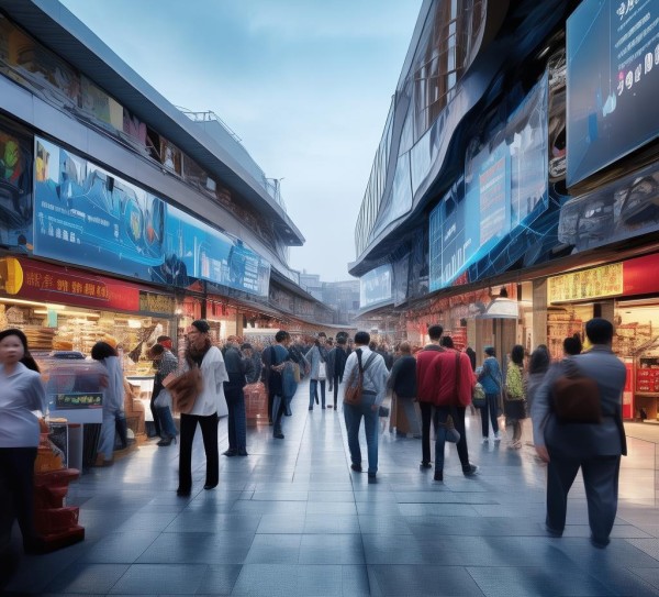 宿迁商贸城，数字赋能，经济新机遇