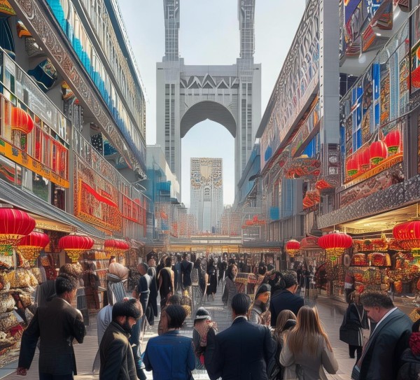 丝路国际商贸城,商业经济的创新平台 丝路国际商贸城,商业经济的创新平台