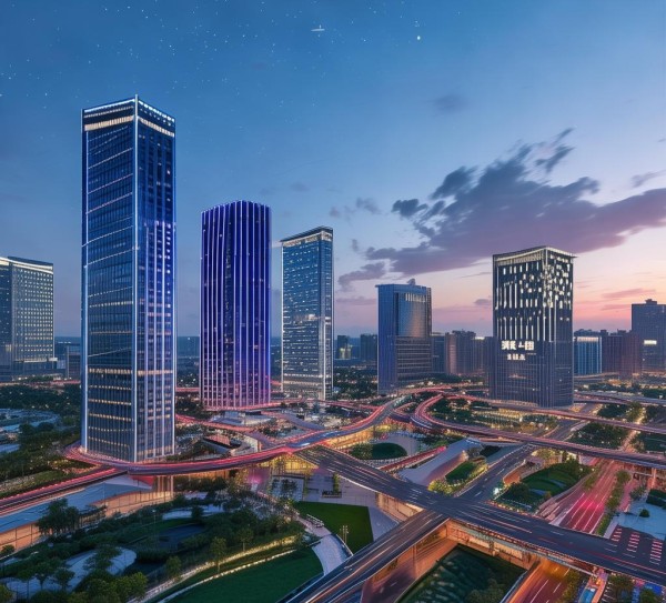 合肥商贸物流开发区成为经济繁荣的标志性区域