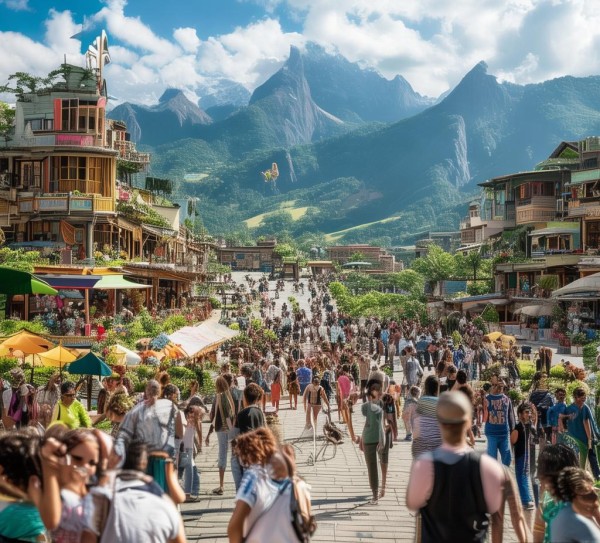 旅游目的地推动旅游经济成为新的支柱，旅游商贸创业项目为旅游经济注入新的机遇。