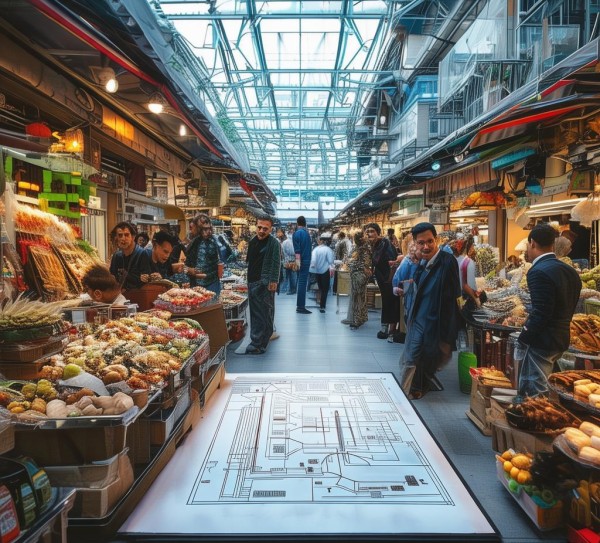 商贸城商业计划，商业故事的商业发展