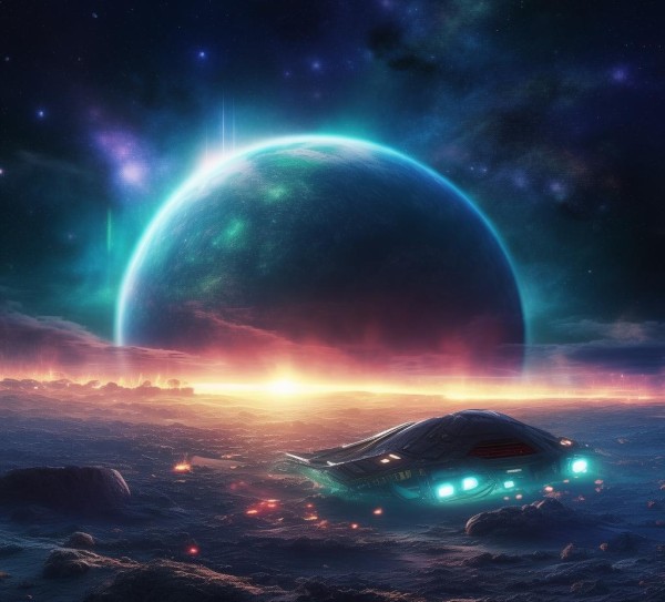 The Art of Natural Gas in the Morning: A Space Exploration Journey