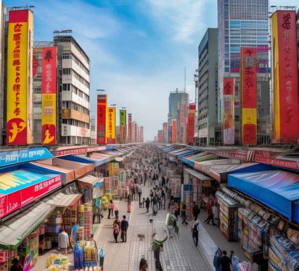 义乌商贸城商业新天地，期待您的选购