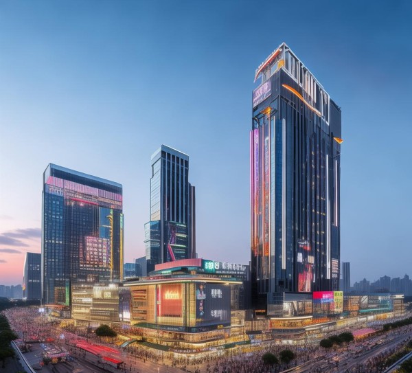 汉川国际商贸城,商业崛起的象征 汉川国际商贸城,商业崛起的象征