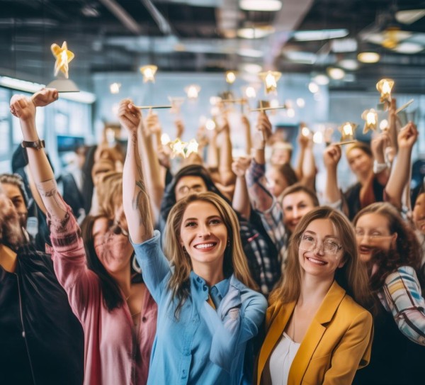 让企业成为客户的心中 stars