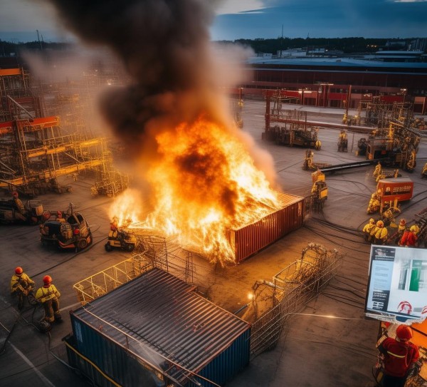 商贸物流危险品火灾，紧急应对与案例分享