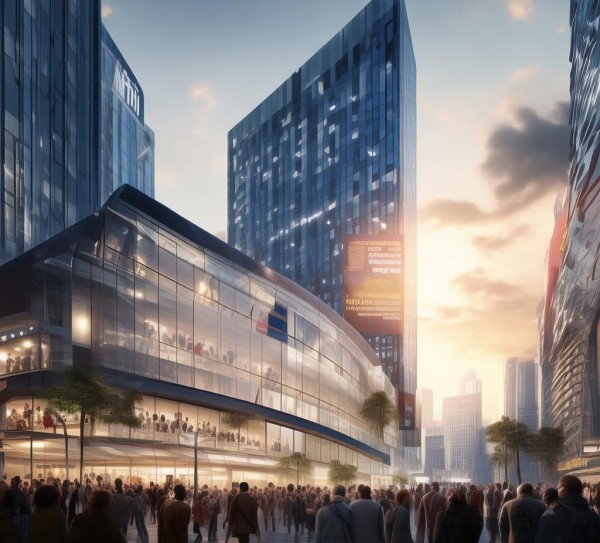 商贸城南新项目即将亮相，助力商业中心升级。