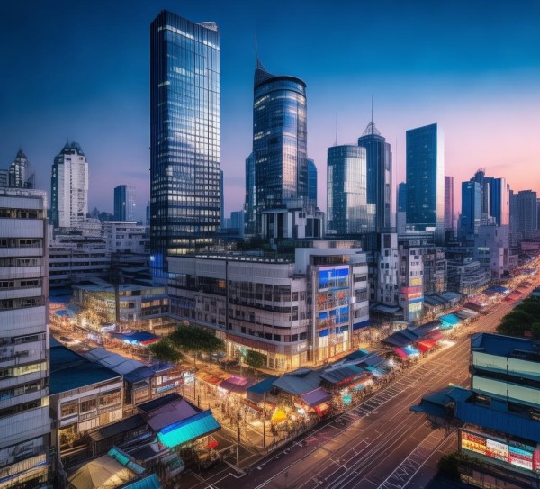 东升商贸城，城市经济的 pivot