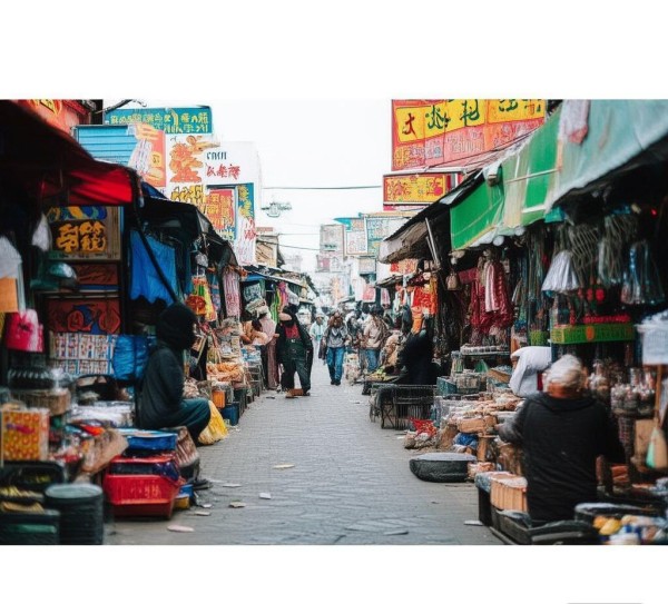 商贸街，活力与挑战并存