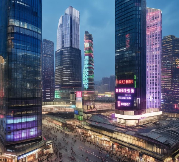 大华商贸城，城市繁华的新引擎