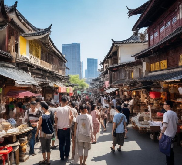 南涧新闻民族商贸城，商业创新与民族团结的融合