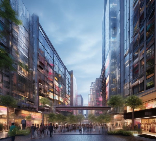 商贸区设计案例 商贸区设计案例