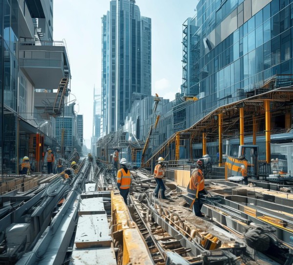 地脚线施工在商贸城项目中的创新实践与案例分析 地脚线施工在商贸城项目中的创新实践与案例分析