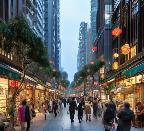 麻城商贸城整治项目，重塑城市商服生态