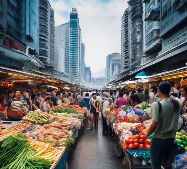新化同心商贸城，机遇与挑战并存