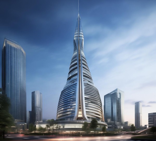 天水商贸城现代化城市新秩序标志性建筑 天水商贸城现代化城市新秩序标志性建筑