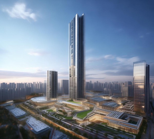 国贸商贸综合体，连接未来，高效整合平台