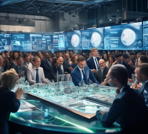 铧国商贸项目路演，商界的对话