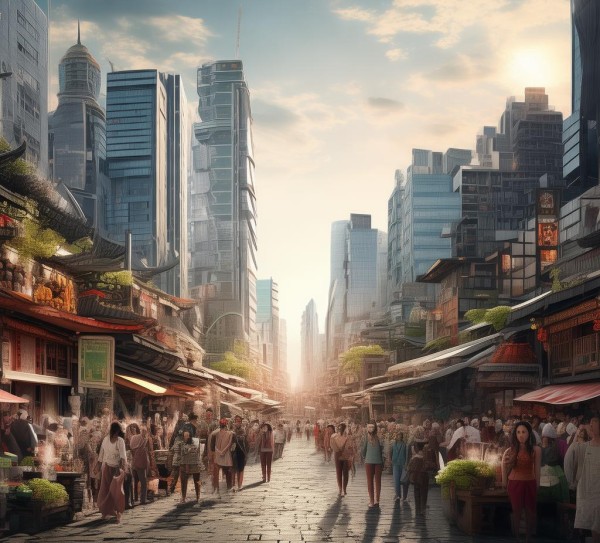 国际商贸城，商业之都与人文交融的全然展现