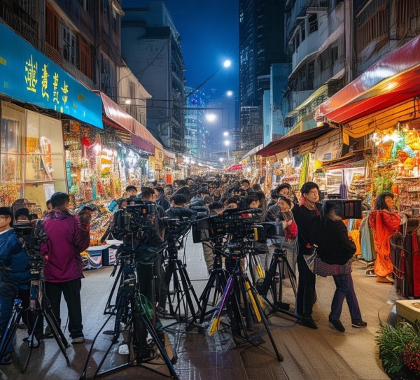 播州区商贸城夜市街新闻发布