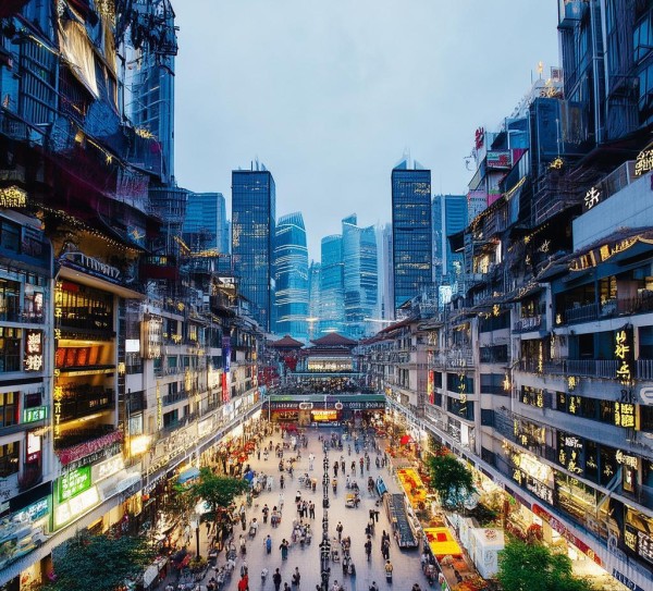 芜湖江北商贸城，城市与商业的完美融合，商业中心与城市完美结合