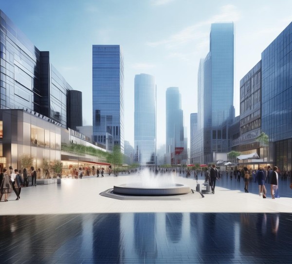 白沟润豪商贸广场，城市与商业的完美融合