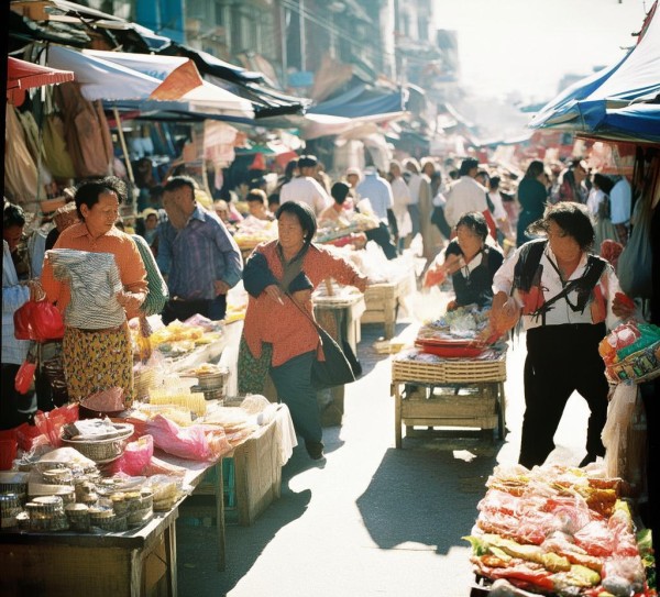 商贩的韵律与商贸服务的摆动 商贩的韵律与商贸服务的摆动