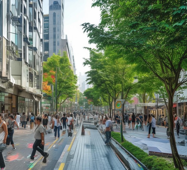 城市新生态重塑计划正在进行中,商贸城大街改造将为居民带来更美好的生活环境。 城市新生态重塑计划正在进行中,商贸城大街改造将为居民带来更美好的生活环境。