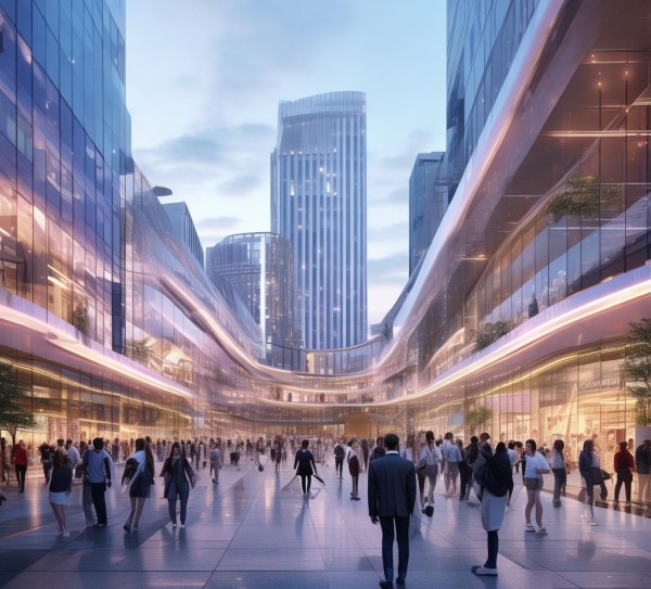 毅德商贸城项目，商业中心新布局，未来充满希望。