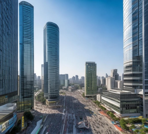 黄石义乌国际商贸城，商业创新与民生保障并重，世界商业中心，国际化大都市