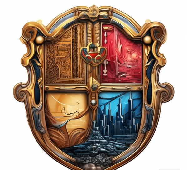 传承与创新校徽